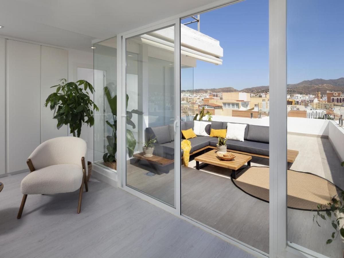 Inmalaga Penthouse Atarazanas Lejlighed Eksteriør billede