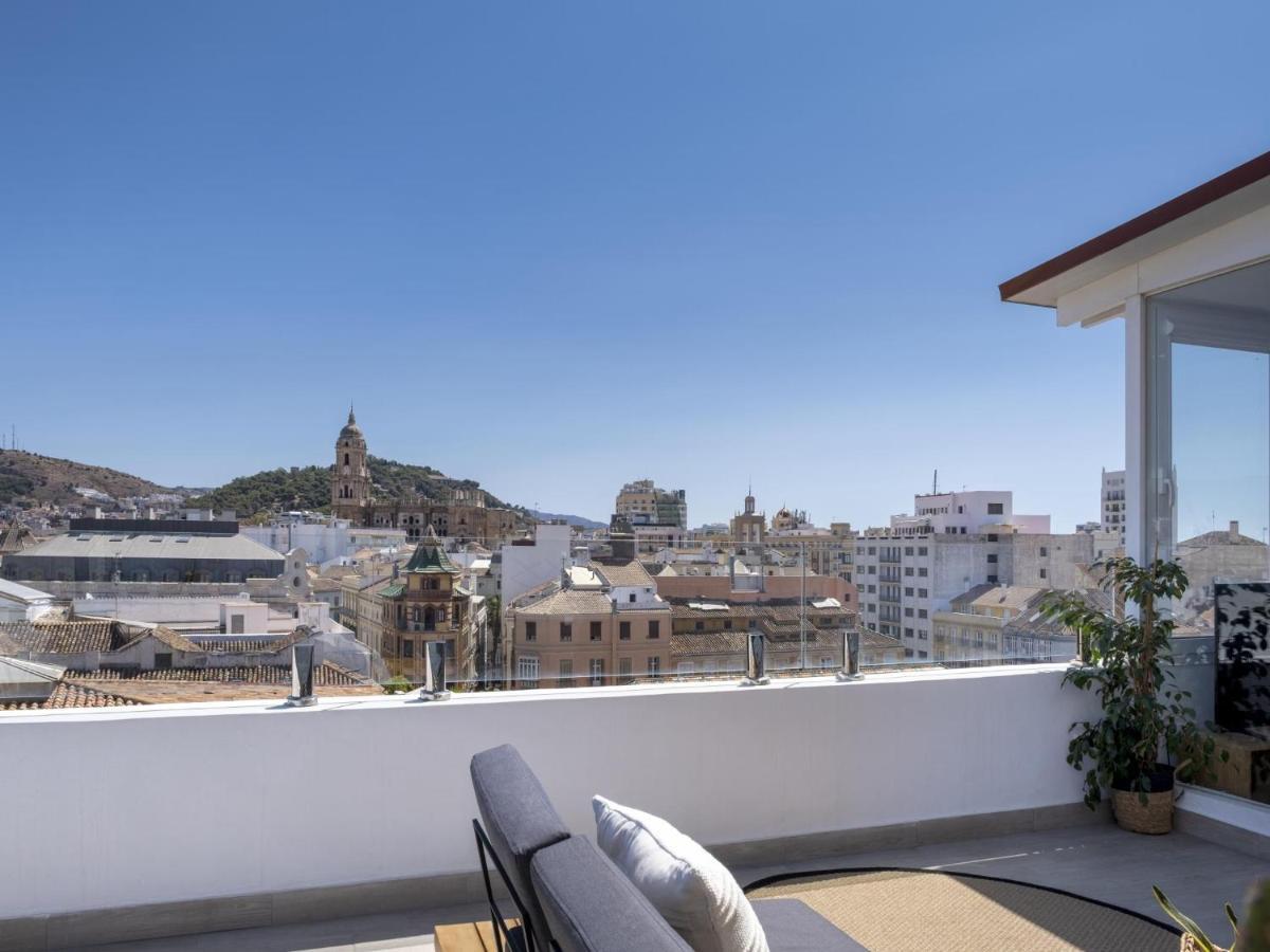 Inmalaga Penthouse Atarazanas Lejlighed Eksteriør billede